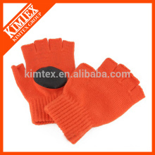 Wholesale cheap acrylic knit fingerless gloves